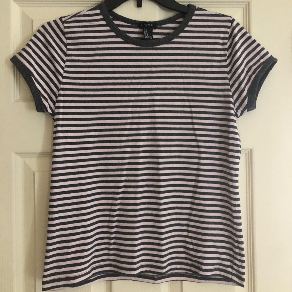 Long crop shirt